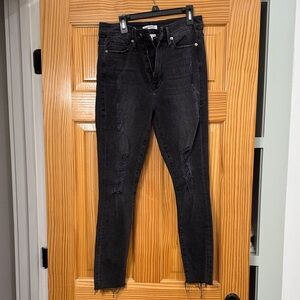 Good American Black Skinny Jeans